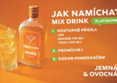 Gastro tip: Namíchejte si „Zlatokopku“. Jednoduchý drink od Jägermeister Orange